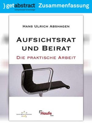 cover image of Aufsichtsrat und Beirat (Zusammenfassung)